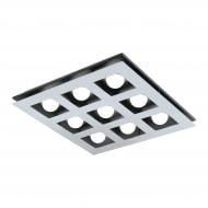 ВИТРИНА! Люстра светодиодная Eglo Беламонте 9x3,3 Вт белый/хром