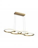 ВІТРИНА! Люстра підвісна Reality Audia 1x48 Вт LED-модуль золотий 336301-09