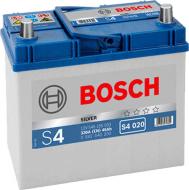 Акумулятор автомобільний Bosch S4 45Ah 330A 12V 0 092 S40 200 «+» праворуч (0092S40200)