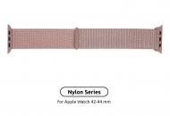 Ремінець Armorstandart Nylon Band для Apple Watch All Series 42/44 mm pink sand ARM56052