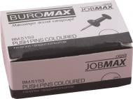 Кнопки-цвяшки Buromax кольорові JOBMAX BM.5153