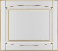 Фасад для кухни Грейд Белый патинированный золотом №383 533x596 Аркьюит