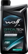 Моторное масло синтетическое WOLF OfficialTech C2 Extra 5W-30 1 л (8339578)