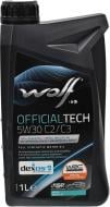 Моторное масло синтетическое WOLF OfficialTech C2/C3 5W-30 1 л (8332371)