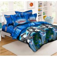 Комплект постельного белья Memphis синий SoundSleep