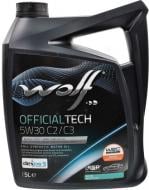 Моторное масло синтетическое WOLF OfficialTech C2/C3 5W-30 5 л (8332579)