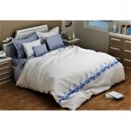 Комплект постельного белья Wind полуторный белый SoundSleep