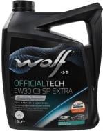 Моторное масло синтетическое WOLF OfficialTech C3 SP EXTRA 5W-30 5 л (1049360)