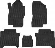 Коврики автомобильные EVAtech Nissan Navara 2005-2021 (NS3188CV5RBB) модельные