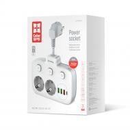 Сетевой фильтр COLOR WAY 2x220V/3xUSB-A/1xUSB-C white с заземлением 2 гн. white CW-CHE24PDW