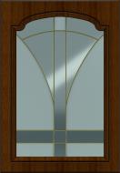 Фасад для кухні Грейд Горіх мускатний патина №363 713x496 ВТ правий Мадрид