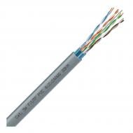 Кабель FTP ЗЗЦМ 8x0,51 Cat 5e AWG серый медь