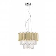 ВІТРИНА! Люстра підвісна Zuma Line Gladius 5x40 Вт E14 золото