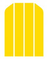 Светоотражающая наклейка LOOM Полоски LM-10076-yellow для твердых поверхностей