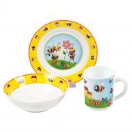 Набор детской посуды VT-407H Honey 3 пр Vittora