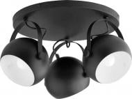 ВИТРИНА! Люстра TK Lighting PARMA 3x60 Вт E27 черный 4156