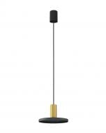 Подвес Nowodvorski Hermanos 1x10 Вт GU10 черный/латунь 8100