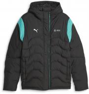 Куртка чоловіча зимова Puma MAPF1 MT7 ECOLITE PADDED JACKET 62114601 р.XL чорна