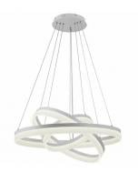 ВІТРИНА! Люстра підвісна Reality Cornelia 3x14 Вт LED-модуль білий 330603-01