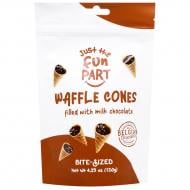 Вафельный рожок FUN PART мини с начинкой из молочного шоколада 120 г