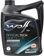Моторное масло синтетическое WOLF OfficialTech C3 LL III 5W-30 4 л (1048180) Моторное масло синтетическое WOLF OfficialTech C3 LL III 5W-30 4 л (1048180)