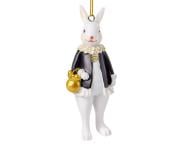 Украшение пасхальное Кролик с корзинкой 10см192-253