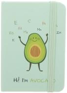 Книга для записей Hi!I'm Avocado A7 96 листов