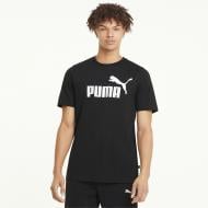 Футболка Puma ESS Logo Tee 58666601 р.3XL черный