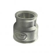 Муфта соединительная ВВ 3/4"x1/2" никель Премиум