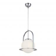 ВИТРИНА! Люстра подвесная Vio Concept Lampon 1x40 Вт Е27 хром с белым 1552-51-11