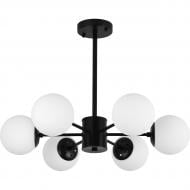 ВИТРИНА! Светильник потолочный Hopfen 6x40 Вт E27 черный Balle 6 BK