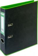 Папка-регистратор STYLE двусторонняя А4 50мм салатово-черная PP сборная BM.3006-15c Buromax