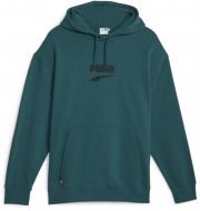 Джемпер Puma DOWNTOWN LOGO HOODIE TR 62128043 р.S зелений Джемпер Puma DOWNTOWN LOGO HOODIE TR 62128043 р.S зелений