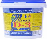 Клей универсальный водостойкий ИРКОМ D3 3кг