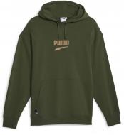 Джемпер Puma DOWNTOWN LOGO HOODIE TR 62128031 р.M зеленый Джемпер Puma DOWNTOWN LOGO HOODIE TR 62128031 р.M зеленый