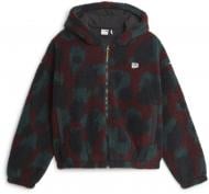 Джемпер Puma DOWNTOWN AOP SHERPA JACKET 62168822 р.S разноцветный