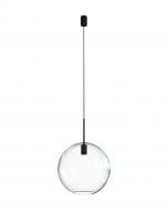 Подвес Nowodvorski Sphere 1x40 Вт E27 прозрачный/черный 7846