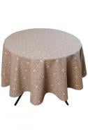Скатерть Корица Dх180 Прованс