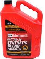 Моторне мастило Ford Motorcraft Synthetic Blend Motor Oil 5W-30 4,73 л (XO-5W30-5QSP)