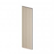 Ламель декоративная VOX Satin Cream (Кремовый сатин) S 2650X148 мм (шт. = 0,39 m2)