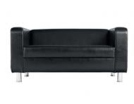 Диван прямой Марбет Retta 2 Soft 11 черный 1390x780x680 мм