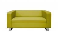 Диван прямой Марбет Retta 2 Soft 13 (на полозьях) салатный 1390x780x680 мм