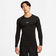 Футболка Nike M NP DF TIGHT TOP LS FB7919-010 р.M чорний