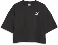 Футболка Puma CLASSICS OVERSIZED TEE 62138101 р.S черный