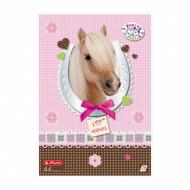 Альбом для малювання A4 75 аркушів 70 г/м² Pretty Pets Horse 10089019H Herlitz