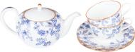 Набор чайный Noritake Blue Sorrentino 5 предметов на 2 пероны