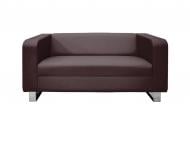 Диван прямой Марбет Retta 2 Soft 66 (на полозьях) шоколадный 1390x780x680 мм