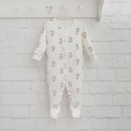 Человечек унисекс Blanka Люблю маму та папу р.74 бежевый 110404