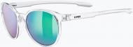 Очки солнцезащитные Uvex LGL 54 clear/mirror green