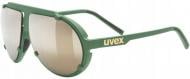 Очки солнцезащитные Uvex esntl pina moss green matt/mirror gold